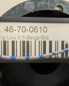 Cable Livy 0.5 Beige/Blue